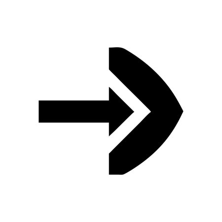 Flat style Direction Arrow Icon vector illustration for User Interface documents websites and mobile applicationsのイラスト素材