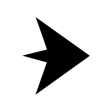 Flat style Direction Arrow Icon vector illustration for User Interface documents websites and mobile...