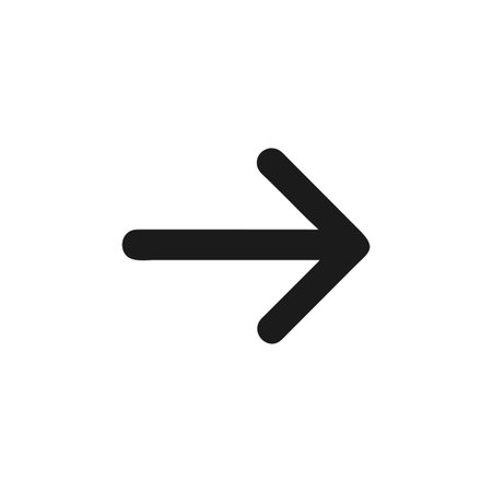 Flat style Direction Arrow Icon vector illustration for User Interface documents websites and mobile applicationsのイラスト素材