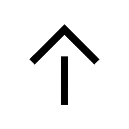 Flat style Direction Arrow Icon vector illustration for User Interface documents websites and mobile applicationsのイラスト素材