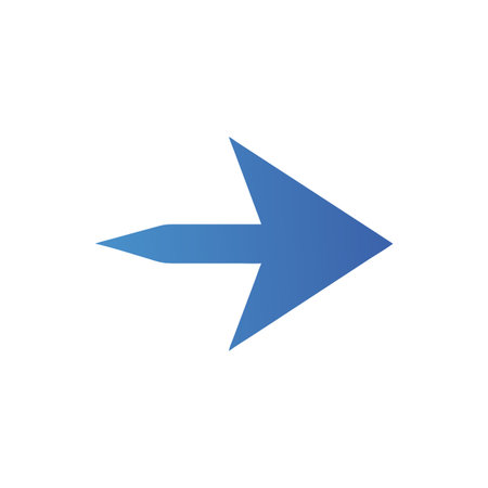Flat style Direction Arrow Icon vector illustration for User Interface documents websites and mobile applicationsのイラスト素材