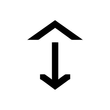Flat style Direction Arrow Icon vector illustration for User Interface documents websites and mobile applicationsのイラスト素材