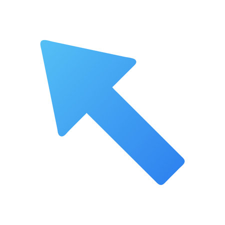 Flat style Direction Arrow Icon vector illustration for User Interface documents websites and mobile applicationsのイラスト素材