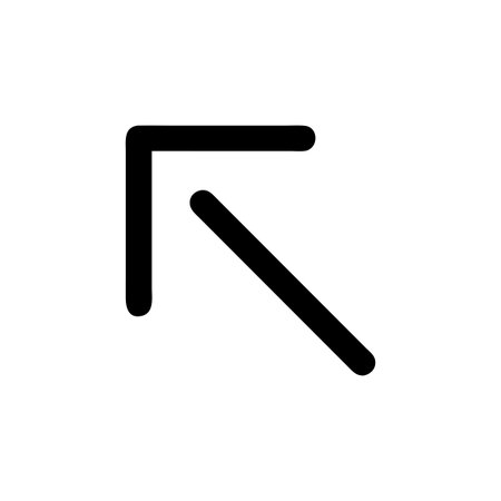 Flat style Direction Arrow Icon vector illustration for User Interface documents websites and mobile applicationsのイラスト素材