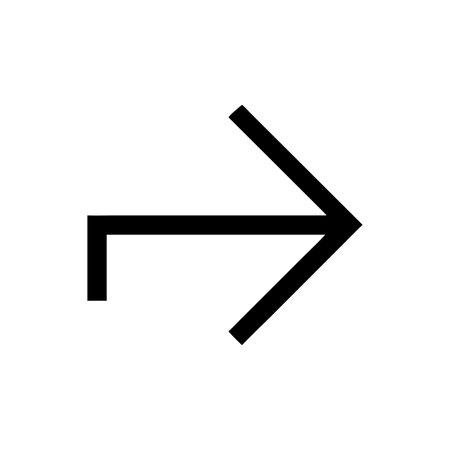 Flat style Direction Arrow Icon vector illustration for User Interface documents websites and mobile applicationsのイラスト素材