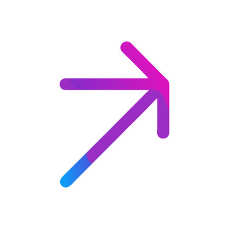 Flat style Direction Arrow Icon vector illustration for User Interface documents websites and mobile applicationsのイラスト素材
