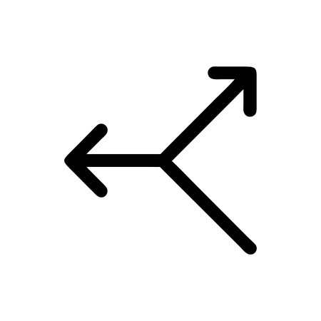 Flat style Direction Arrow Icon vector illustration for User Interface documents websites and mobile...