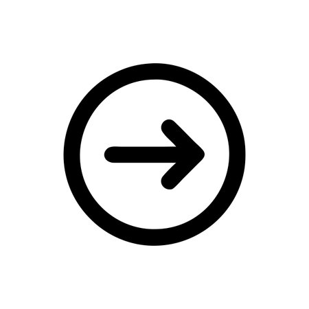 Flat style Direction Arrow Icon vector illustration for User Interface documents websites and mobile applicationsのイラスト素材