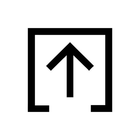 Flat style Direction Arrow Icon vector illustration for User Interface documents websites and mobile applicationsのイラスト素材