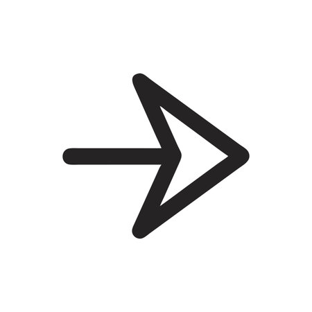 Flat style Direction Arrow Icon vector illustration for User Interface documents websites and mobile applicationsのイラスト素材