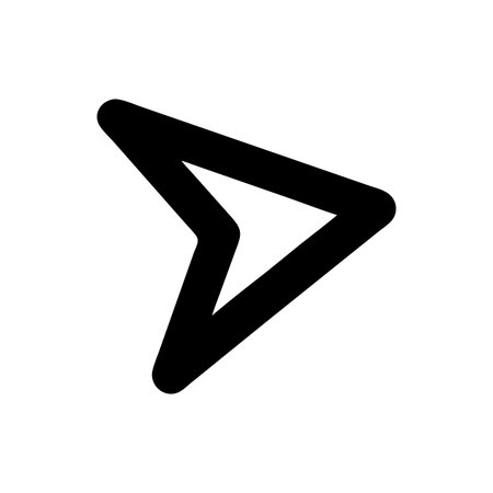 Flat style Direction Arrow Icon vector illustration for User Interface documents websites and mobile applicationsのイラスト素材