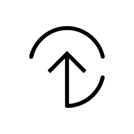 Flat style Direction Arrow Icon vector illustration for User Interface documents websites and mobile applicationsのイラスト素材