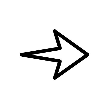 Flat style Direction Arrow Icon vector illustration for User Interface documents websites and mobile applicationsのイラスト素材