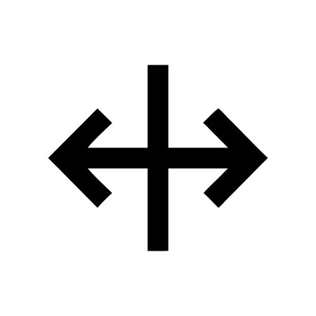 Flat style Direction Arrow Icon vector illustration for User Interface documents websites and mobile applicationsのイラスト素材