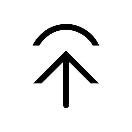 Flat style Direction Arrow Icon vector illustration for User Interface documents websites and mobile applicationsのイラスト素材