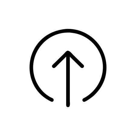 Flat style Direction Arrow Icon vector illustration for User Interface documents websites and mobile applicationsのイラスト素材