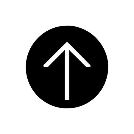 Flat style Direction Arrow Icon vector illustration for User Interface documents websites and mobile applicationsのイラスト素材