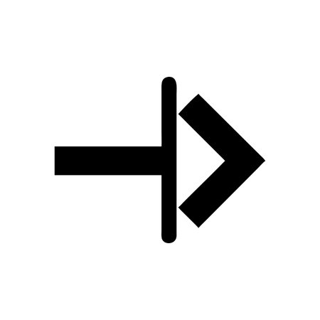 Flat style Direction Arrow Icon vector illustration for User Interface documents websites and mobile applicationsのイラスト素材