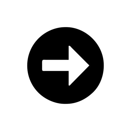 Flat style Direction Arrow Icon vector illustration for User Interface documents websites and mobile applicationsのイラスト素材