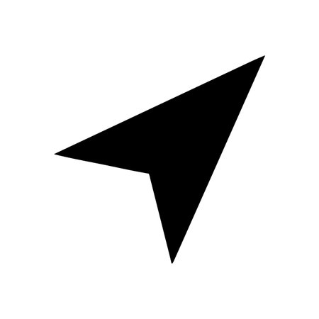 Flat style Direction Arrow Icon vector illustration for User Interface documents websites and mobile applicationsのイラスト素材