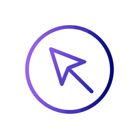 Flat style Direction Arrow Icon vector illustration for User Interface documents websites and mobile applicationsのイラスト素材