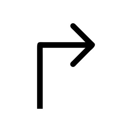 Flat style Direction Arrow Icon vector illustration for User Interface documents websites and mobile applicationsのイラスト素材