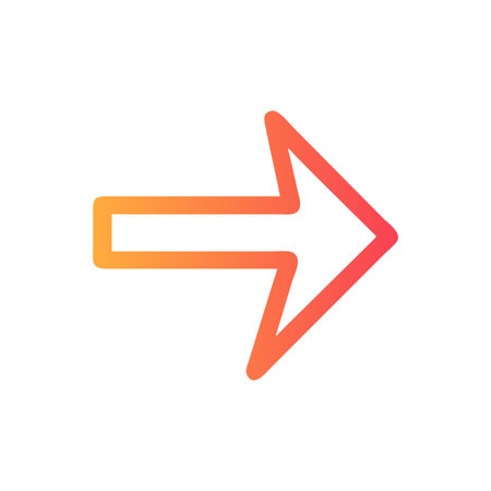 Flat style Direction Arrow Icon vector illustration for User Interface documents websites and mobile applicationsのイラスト素材