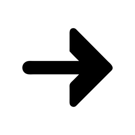 Flat style Direction Arrow Icon vector illustration for User Interface documents websites and mobile applicationsのイラスト素材