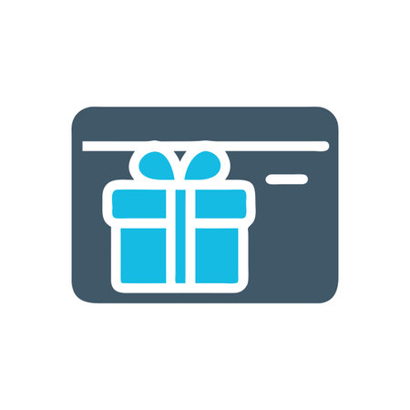Gift Card Icon Vector for User Interface Websites and Mobile Applicationsのイラスト素材