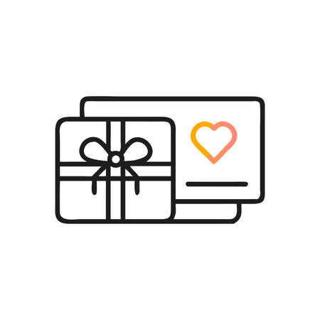Gift Card Icon Vector for User Interface Websites and Mobile Applicationsのイラスト素材