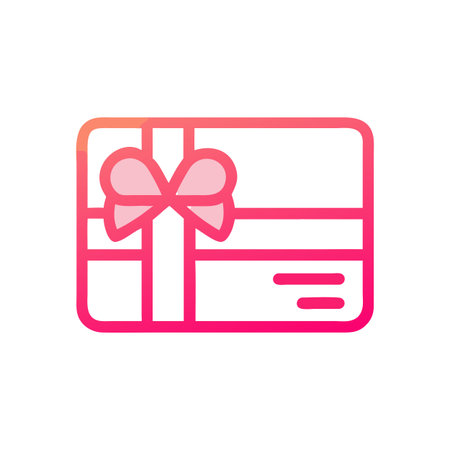 Gift Card Icon Vector for User Interface Websites and Mobile Applicationsのイラスト素材