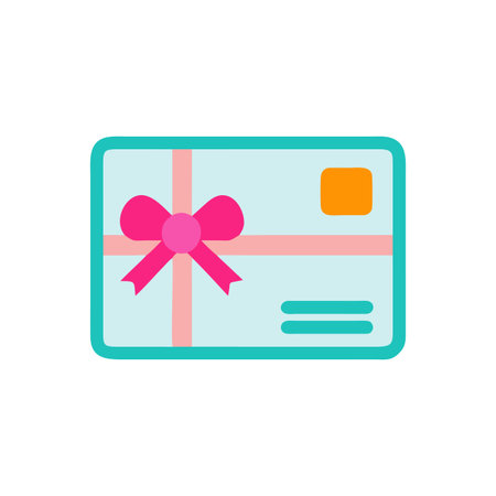 Gift Card Icon Vector for User Interface Websites and Mobile Applicationsのイラスト素材
