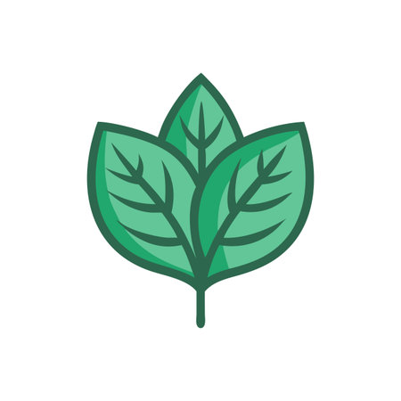 Leaf Icon Vector for User Interface Websites and Mobile Applications