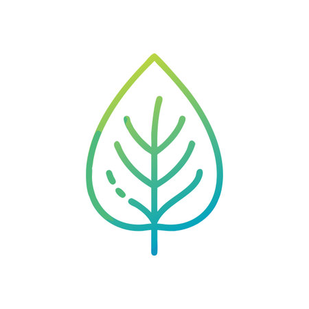 Leaf Icon Vector for User Interface Websites and Mobile Applications