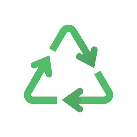 Recycle Symbol Icon Vector for User Interface Websites and Mobile Applications