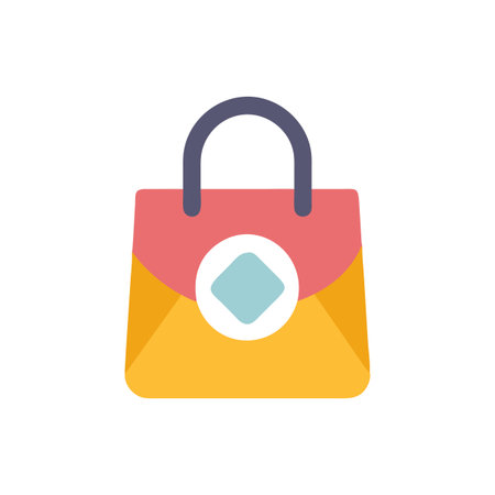 Shopping Bag Icon Vector for User Interface Websites and Mobile Applicationsのイラスト素材