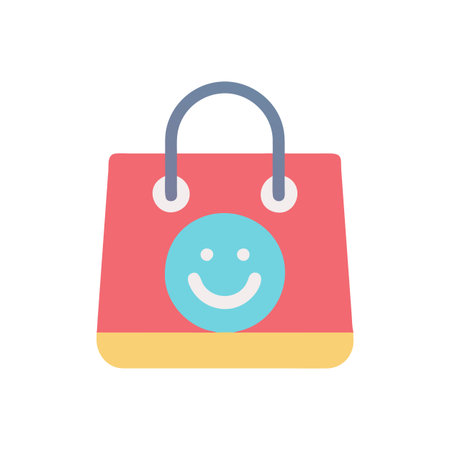 Shopping Bag Icon Vector for User Interface Websites and Mobile Applicationsのイラスト素材