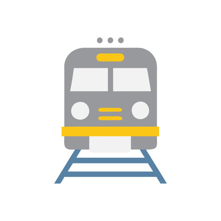 Train Icon Vector for User Interface Websites and Mobile Applications