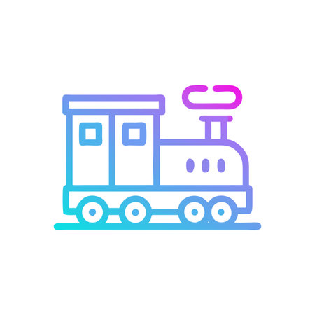 Train Icon Vector for User Interface Websites and Mobile Applications