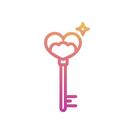 Key Icon Vector for User Interface Websites and Mobile Applicationsのイラスト素材