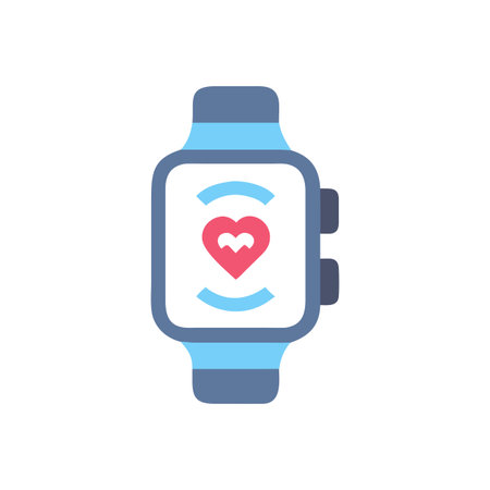 Smartwatch Icon Vector for User Interface Websites and Mobile Applicationsのイラスト素材