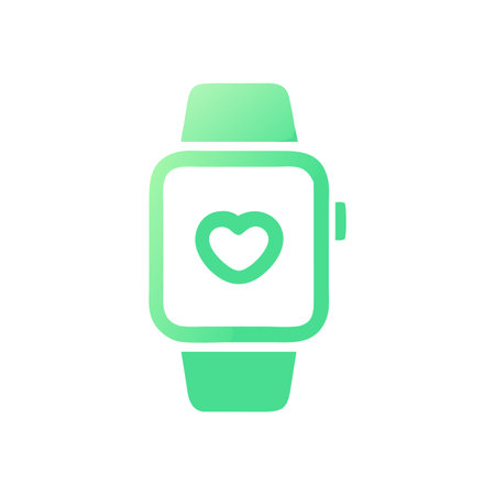 Smartwatch Icon Vector for User Interface Websites and Mobile Applications