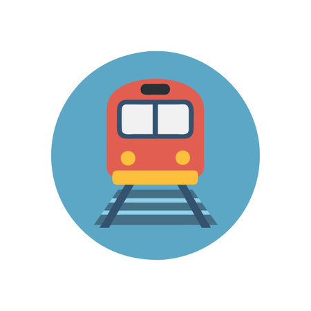 Train Icon Vector for User Interface Websites and Mobile Applicationsのイラスト素材