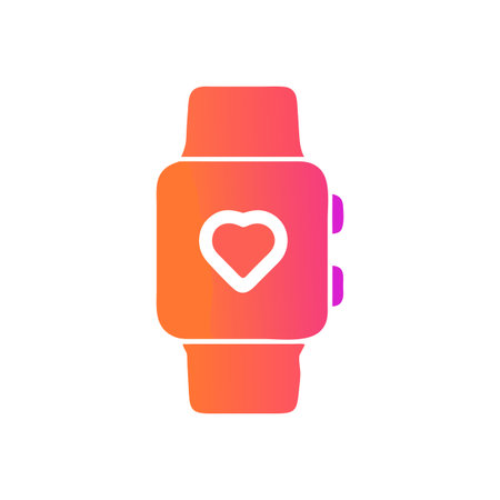 Smartwatch Icon Vector for User Interface Websites and Mobile Applicationsのイラスト素材