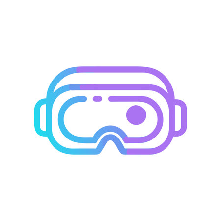 Virtual Reality VR Headset Icon Icon Vector for User Interface Websites and Mobile Applications