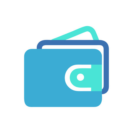 Wallet Icon Vector for User Interface Websites and Mobile Applications