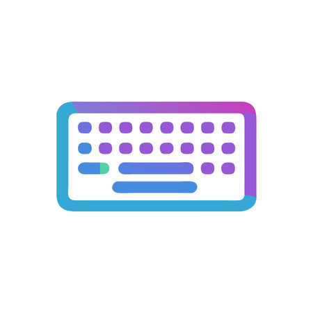 Keyboard Icon Vector for User Interface Websites and Mobile Applicationsのイラスト素材