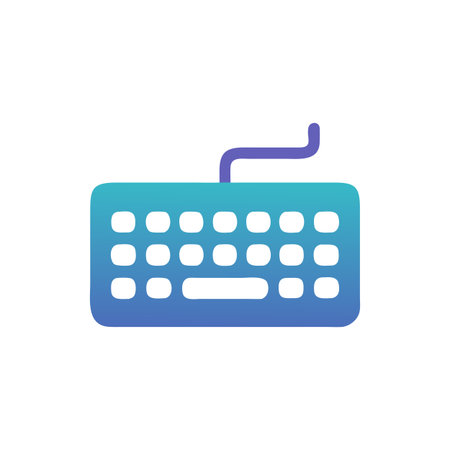 Keyboard Icon Vector for User Interface Websites and Mobile Applicationsのイラスト素材