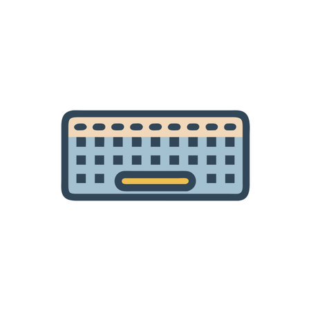 Keyboard Icon Vector for User Interface Websites and Mobile Applicationsのイラスト素材