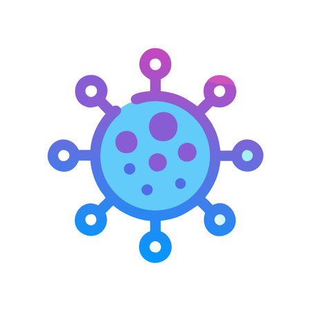Medical Virus Icon Vector for User Interface Websites and Mobile Applicationsのイラスト素材